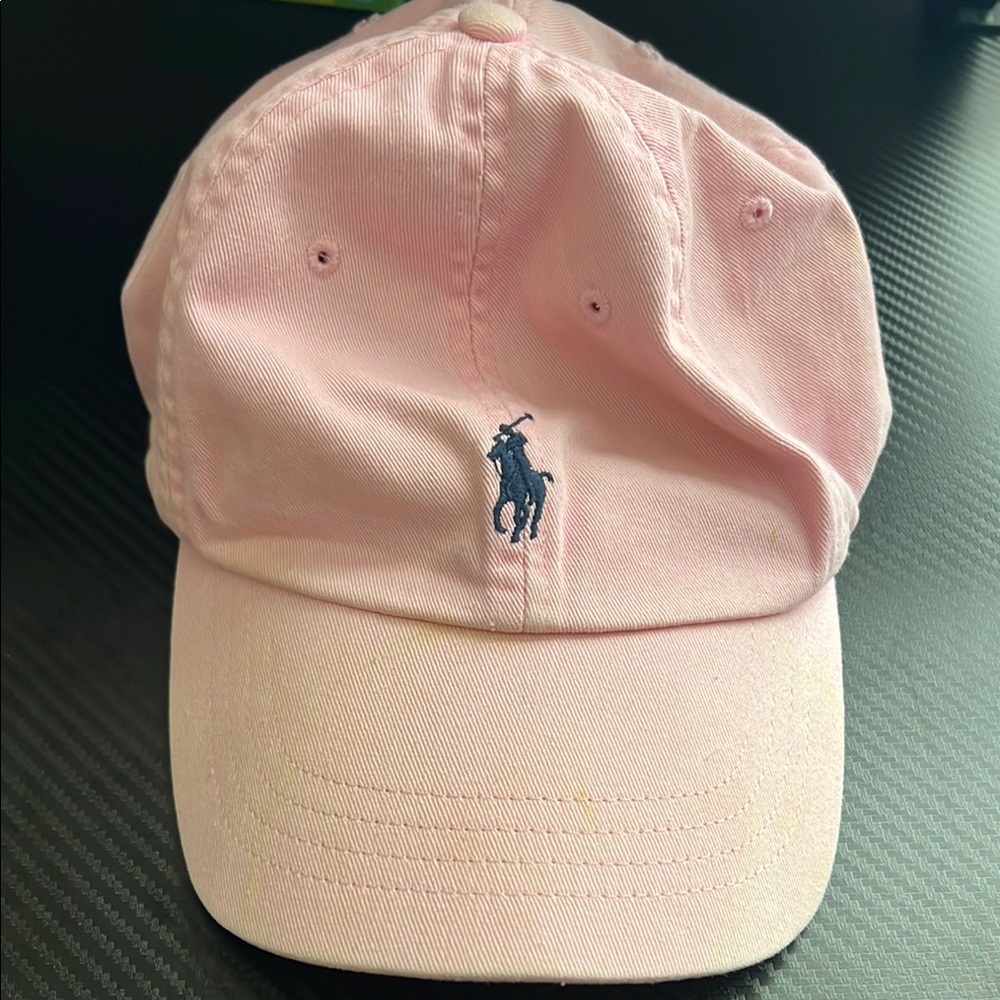 Polo by Ralph Lauren Pink Baseball Cap. READ DESCRIPTION